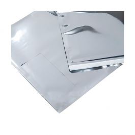 Enveloppes d'Expédition Argent Métallique + Fenêtre 24,1 x 15,2 cm (100 Pièces) [MMW96S]