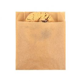 Sachets sulfurisés Kraft 10,2 x 2,9 x 11,4 cm (100 pièces) [GPB2K]