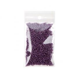 Sachet zip à transparence cristalline avec trou de suspension 5x7,5 cm (100 pièces) [ZR23]
