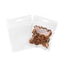 Sachet zip avec trou de suspension européen 10,2x10,2 cm (100 pièces) [HZB44]