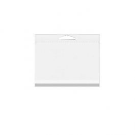 Sachet à trou de suspension refermable à transparence cristalline 42.9x24.2cm (100 pièces) [HB16X9]