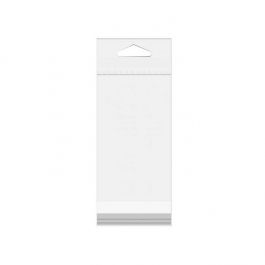 Sachet à trou de suspension refermable à transparence cristalline 33x38.1cm (100 pièces) [HB1325E]