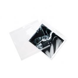 Sachet à trou de suspension refermable à transparence cristalline 29.1x22.3cm (100 pièces) [HB118XL]