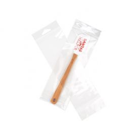 Sachet à trou de suspension refermable à transparence cristalline 8.1x22.7 cm (100 pièces) [HB38]
