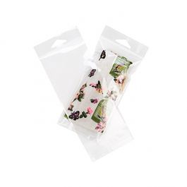 Sachet à trou de suspension refermable à transparence cristalline 8.6x17.1cm (100 pièces) [HB3X6T]