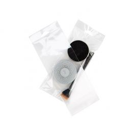 Sachet à trou de suspension refermable à transparence cristalline 9.4x20.3cm (100 pièces) [HB3X8]