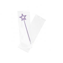 Sachet à trou de suspension refermable à transparence cristalline 12.5x34.2cm (100 pièces) [HB413]