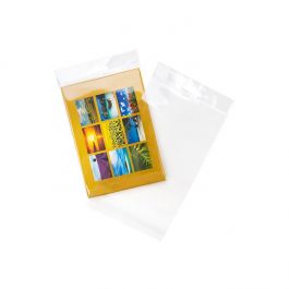 Sachet à trou de suspension refermable à transparence cristalline 11.7x16.2cm (100 pièces) [HB4X6XL]