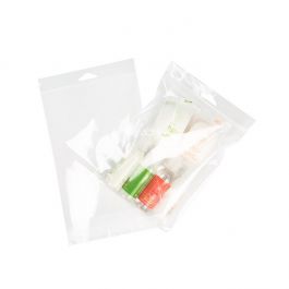 Headerbeutel Transparent 15.2x20.3cm Wiederverschließbar (100 Stück) [HB6X8E]