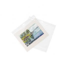 Sachet à trou de suspension refermable à transparence cristalline 26.5x21cm (100 pièces) [HB8]