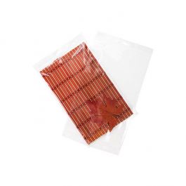 Sachet à trou de suspension refermable à transparence cristalline 22.7x36.2cm (100 pièces) [HB814]