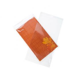 Sachet à trou de suspension refermable à transparence cristalline 22.9x41.3cm (100 pièces) [HB916]
