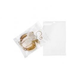Sachet à trou de suspension refermable à transparence cristalline 24.1x30.5cm (100 pièces) [HB9H12]
