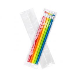 Plastikbeutel 5.1x5.1x21cm mit Seitenfalten schwere Qualität (100 Stück) [HDGB6]