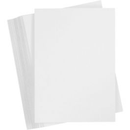 Karton, A5 148x210 mm,  250 g, Weiß, 100Bl. [HOB21660]