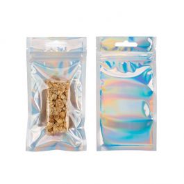 Sachets Barrières Holographiques/Transparents 7,6 x 12,7 cm (25 Pièces) [HZBB35CH]