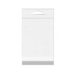 Sachet à trou de suspension refermable à transparence cristalline 6.4x8.9 cm (100 pièces) [HB2]
