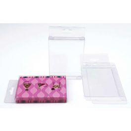 Boite plastique à suspension à transparence cristalline 11.4 x 1.3 x 14.9cm (25 Pièces) [HFB6]