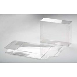Boites cadeau plastique à transparence cristalline 11.4 x 5.1 x 14.9cm (25 Pièces) [FB54]
