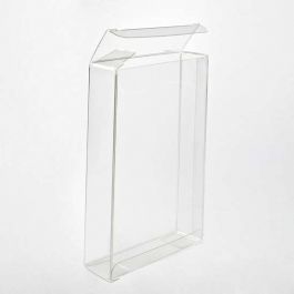 Boites cadeau plastique à transparence cristalline 9.7 x 2.8 x 14.5cm (25 Pièces) [FB94]