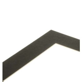 Passe partout Noir 7.5 x 11.5cm pour le découpage intérieur. 30.5 x 40.6cm (25 Pièces) [MS30040]