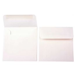 Enveloppes opaques Premium. naturelle 12.7 x 12.7cm (50 Pièces) [E181]