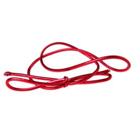 Ruban élastique de décoration Vinyle Stretch à dérouler rouge métallique 25,5 cm (50 Pièces)  [10MR]