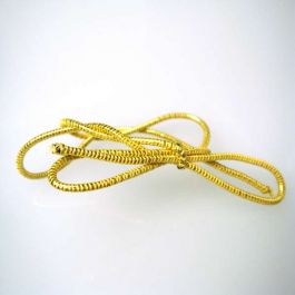  Semi-Metallic Gold Stretch Loop 25cm (50 Pieces) [10SMG]