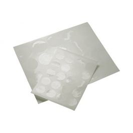 Gommettes ronde à transparence cristalline de 1,9cm de diamètre  (25 Pièces)  [CS4]