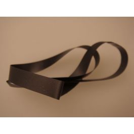 Ruban élastique de décoration Vinyle Stretch à dérouler noir 50.8cm (50 Pièces) [20CVLBK]