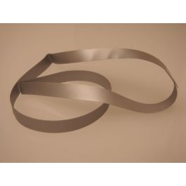 Ruban élastique de décoration Vinyle Stretch à dérouler argent 35.6cm (50 Pièces) [14CVLSV]