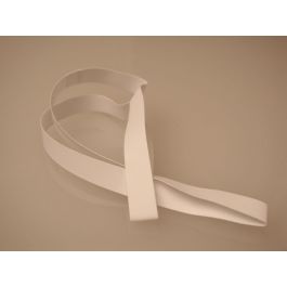 Ruban élastique de décoration Vinyle Stretch à dérouler blanc 35.6cm (50 Pièces) [14CVLWT]