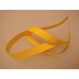 Ruban élastique de décoration Vinyle Stretch à dérouler jaune 30.5cm  (50 Pièces)  [12CVLYW]