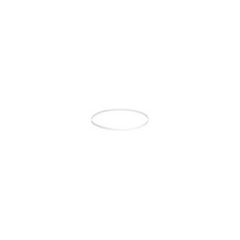 Ruban élastique de décoration Vinyle Stretch à dérouler transparent 30.5cm  (50 Pièces)  [12CVL]