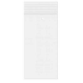 Sachet zip à transparence cristalline avec trou d'aération 5,1x20,3cm (100 pièces) [ZC28V]