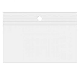 Sachet zip à transparence cristalline avec trou de suspension 15,2x10,2cm (100 pièces) [ZR64]