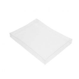 Couvercle pliant à transparence cristalline 9,7 x 1,7 x 13,8cm (25 Pièces) [BT10]