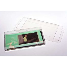 Boites cadeau plastique à transparence cristalline 11.1 x 3.1 x 21.1cm (25 Pièces) [FPB157] DÉSTOCKAGE!