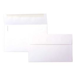 Enveloppes opaques Premium. Blanche 24.1 x 15.2cm (50 Pièces) [E1K0]