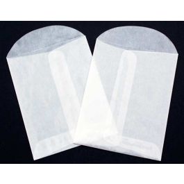 Sachet papier cristal 9.5x12cm (100 pièces) [G12]
