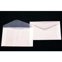 Enveloppe papier cristal 9x6cm (100 pièces) [G16]