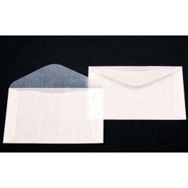 Enveloppe papier cristal 11x6.5cm (100 pièces) [G17]