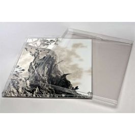 Boites cadeau plastique à transparence cristalline 28.2 x 1.6 x 35.8cm (25 Pièces) [FPB170]