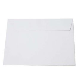 Umschläge für Rahmenkarten Weiß 18,4x13,3cm (100 Stück) [EJ00]