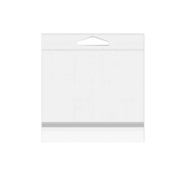 Sachet à trou de suspension refermable à transparence cristalline. Fermeture sécurisée 36.6x46.4cm (100 pièces) [HB14PC]