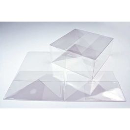 Boite alimentaire avec fond automatique 22.9 x 22.9 x 10.2cm (25 Pièces) [FPLB175]