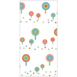 Sac à soufflet imprimé sucettes 8,9x5,1x19,1cm (100 pièces) [CG3LP] En vente jusqu’à écoulement des stocks!