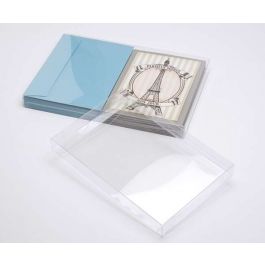 Klarsichtschachteln 18.7x1.6x26.8cm Transparent (25 Stück) [FB183]