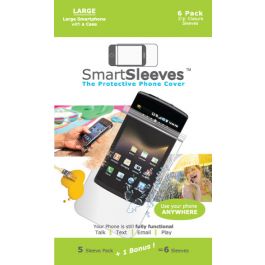 PS35XLSachet plastique protecteur pour smartphone, avec fermeture à zip 8.6x14.6 cm
