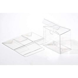 Boites cadeau plastique à transparence cristalline 9.5 x 5.4 x 7.6cm (25 Pièces) [FPLB216]